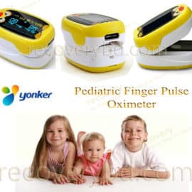 Pediatric Finger Pulse Oximeter; Yonker Kids Pulse Oximeter