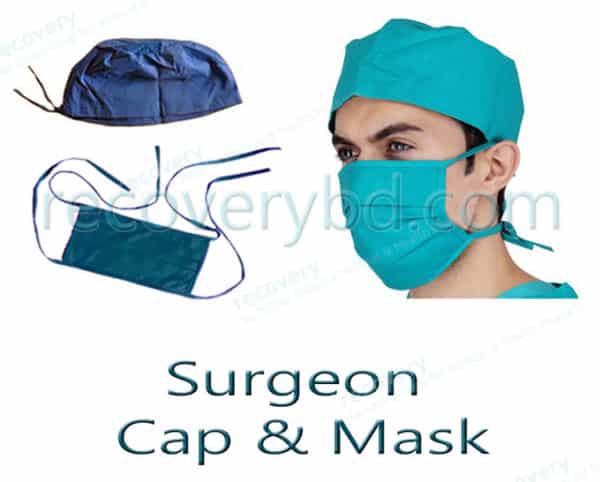 Surgeon Cap & Mask Set