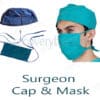 Surgeon Cap & Mask Set
