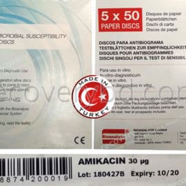 Antimicrobial Susceptibility Test Discs; AST