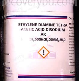 EDTA Powder, Ethylenediaminetetraacetic Acid Disodium Salt AR