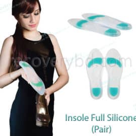 Insole Full Silicone (Pair); Silicone Insole; Silicone Insole for Shoes