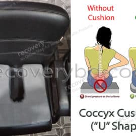 U Cut Coccyx Cushion; U Shaped Coccyx Cushion