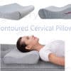 contoured cervical pillow