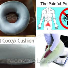 Donut Coccyx Cushion; Round Coccyx Cushion; Piles Cushion
