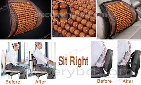 Sit Right with Wooden Beads