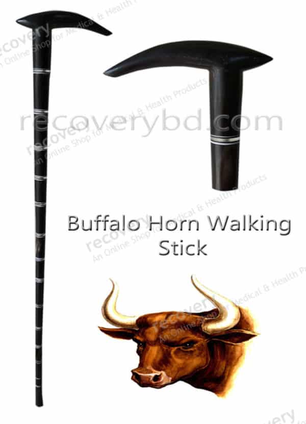 buffalo horn walking stick