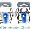 Folding Commode Chair