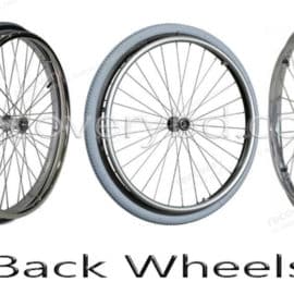 Wheel Chair’s Back Wheel