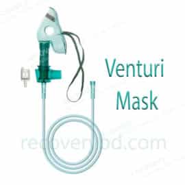 Venturi Mask; Venturi Mask 2 Color; Low Flow Mask; Air Entrainment Mask