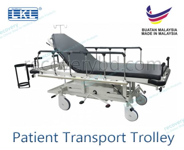 patient transport trolley
