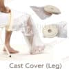 leg cast cover