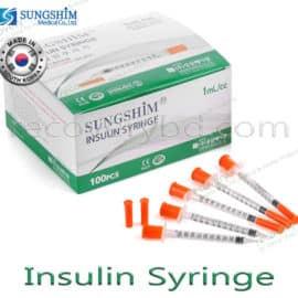 Insulin Syringe; Korean Insulin Syringe price in Bangladesh