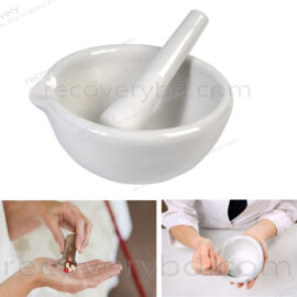 Mortar & Pestle; Medicine Crusher Bowl; Ceramic Mortar and Pestle