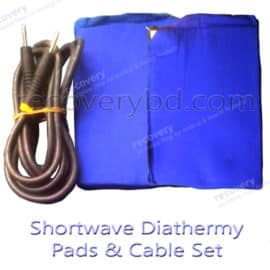 Shortwave Diathermy Pads & Cable Set; Shortwave Diathermy Pads