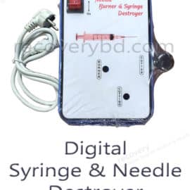 Digital Syringe & Needle Destroyer; Syringe Burner