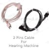 hearing aid cable