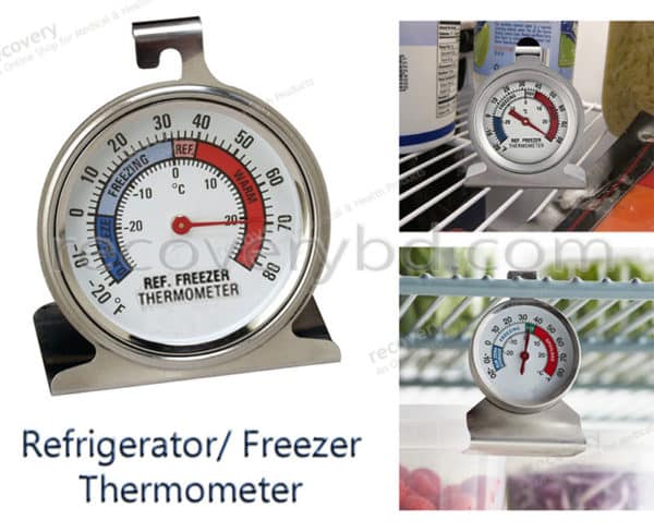 Refrigerator thermometer