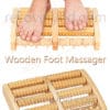 wooden foot massager