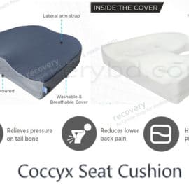 Coccyx Seat Cushion; Tail Bone Seat Cushion; Coccyx Cushion
