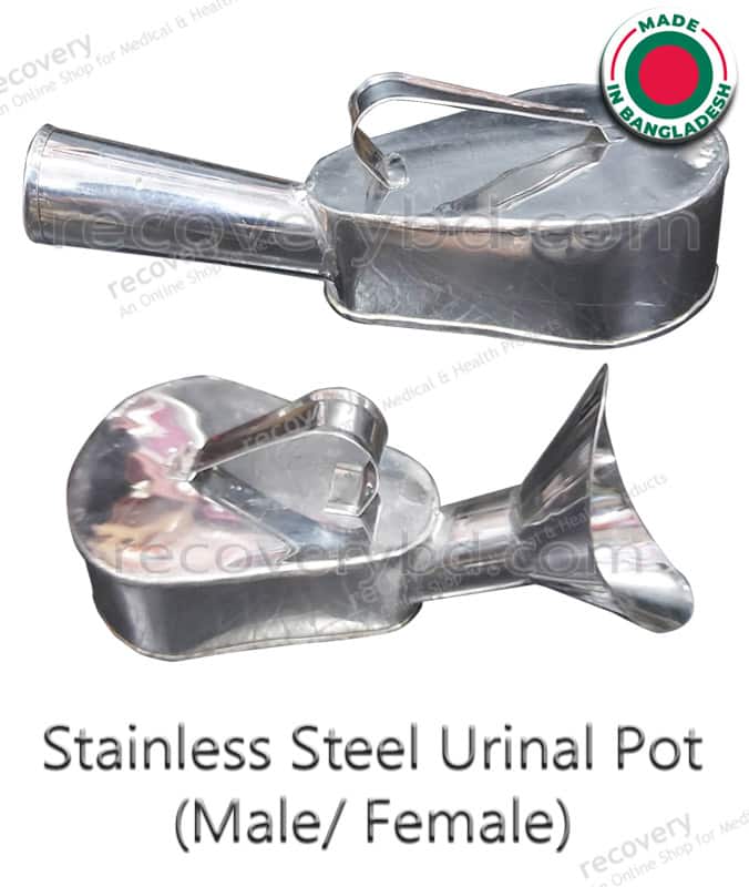stainless steel urinal pot