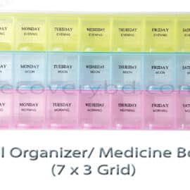 Pill Organizer; Medicine Pill Box; Medicine Box