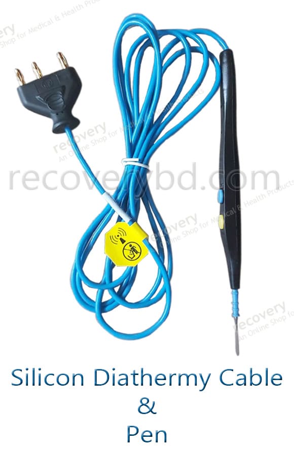 Silicon Diathermy Pen & Cable