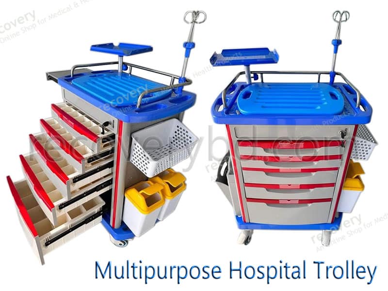 Multipurpose Hospital Trolley