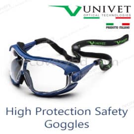 High Protection Goggles; Safety Goggles; Univet Goggles