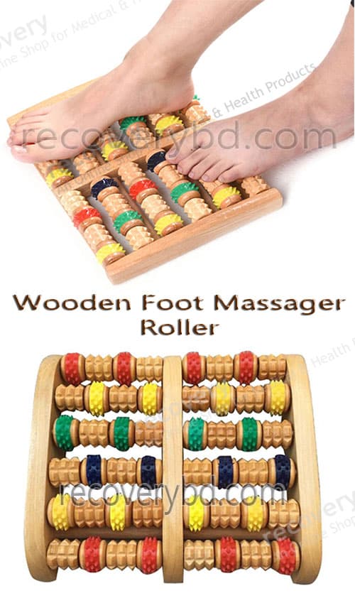 Wooden Foot Massager Roller