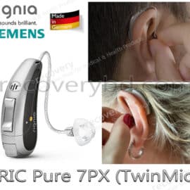 RIC Hearing Aid; Signia RIC Pure 7PX; Sound Amplifier Germany