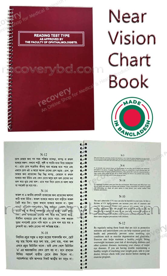 Near Vision Chart Book