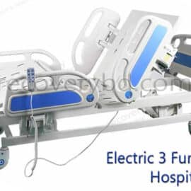 Electric 3 Functions Hospital Bed; 3 Crank Electric ICU Bed