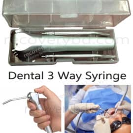 Dental 3 Way Syringe; 3 Way Air Water Spray Syringe