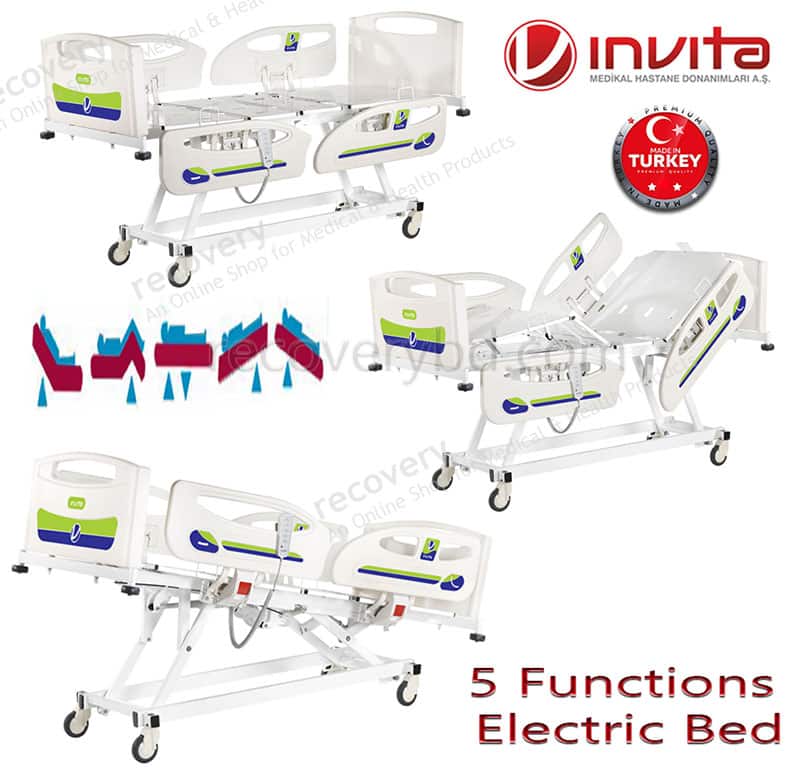 Exclusive 5 Functions Electric Bed