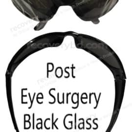 Post Eye Surgery Black Glass; Cataract Glasses; Cataract Goggles