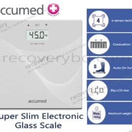 Super Slim Electronic Glass Scale; Accumed BS 1204