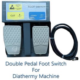 Double Pedal Foot Switch; Diathermy Machine Foot Switch