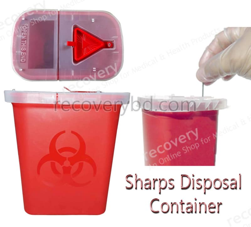 Sharps Disposal Container