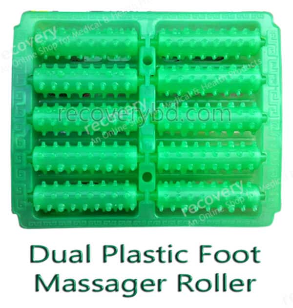 Dual Plasatic Foot Roller Massager