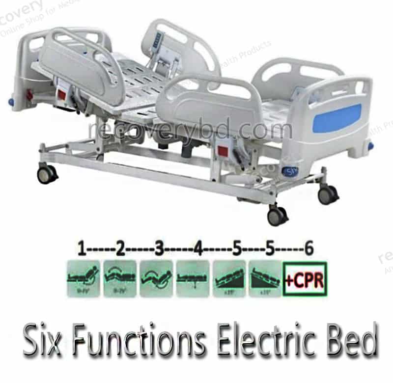 Six Functions Electric Bed